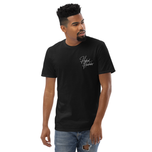 Mens Embroidery Short Sleeve T-Shirt