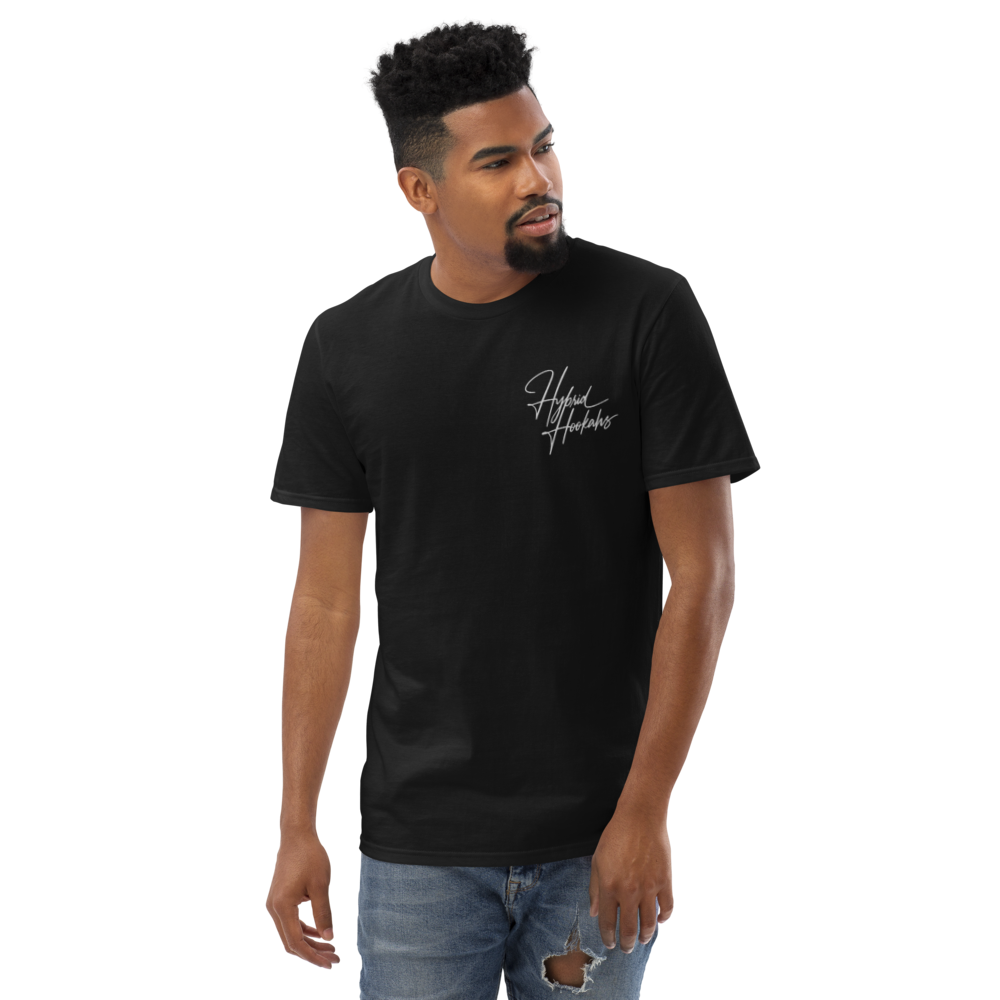 Mens Embroidery Short Sleeve T-Shirt