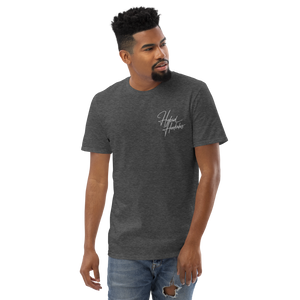 Mens Embroidery Short Sleeve T-Shirt