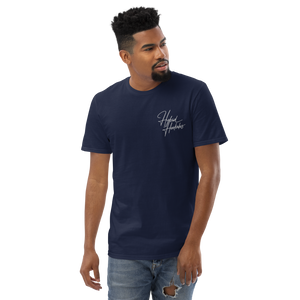 Mens Embroidery Short Sleeve T-Shirt